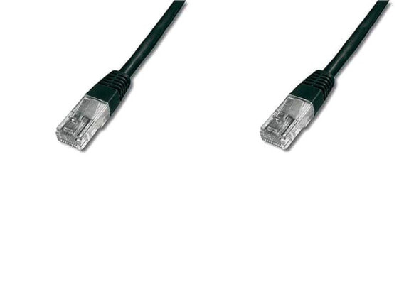 DIGITUS CAT 5e U/UTP patch cord - 1 m - Cat5e - U/UTP (UTP) - RJ-45 - RJ-45