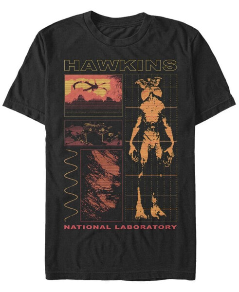 Stranger Things Men's Demogorgon Schematic Short Sleeve T-Shirt