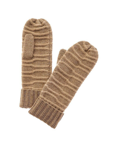 Варежки Hannah Rose Cashmere Mittens Beige