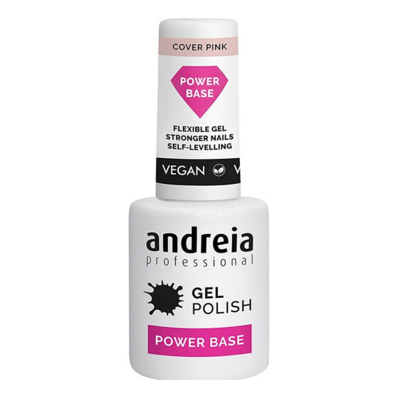 полуперманентный лак для ногтей Gel Polish Power Base Andreia Professional Gel Розовый (10,5 ml)