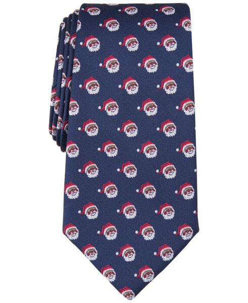 Men's Santa Graphic Tie, Created for Macy's