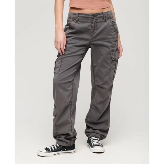 SUPERDRY Low Rise Straight Cargo cargo pants