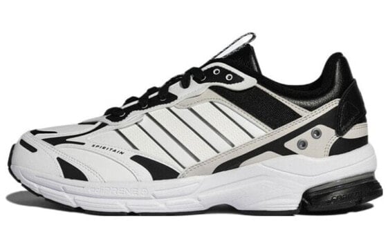 Кроссовки Adidas Spiritain 2000 бело-черные для бега