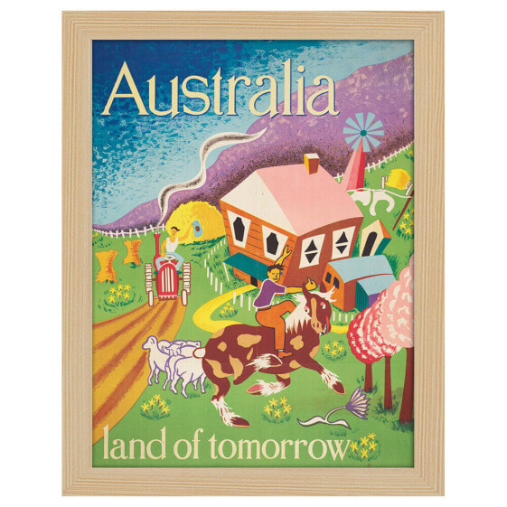 Bilderrahmen Australia Land of Tomorrow