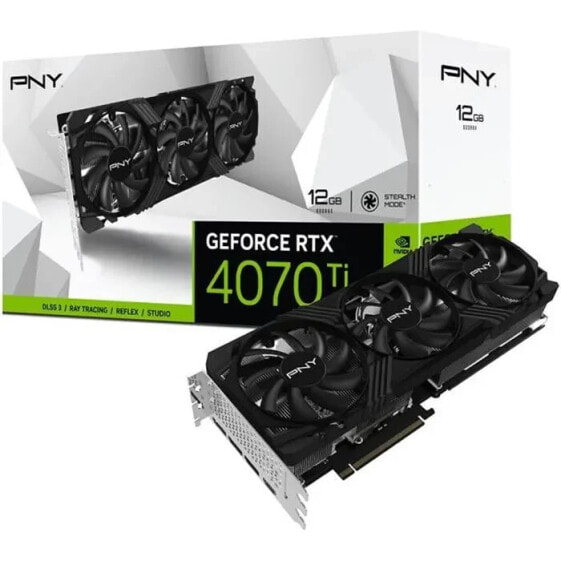 Видеокарта PNY Geforce RTX 4070ti 12 GB Verto