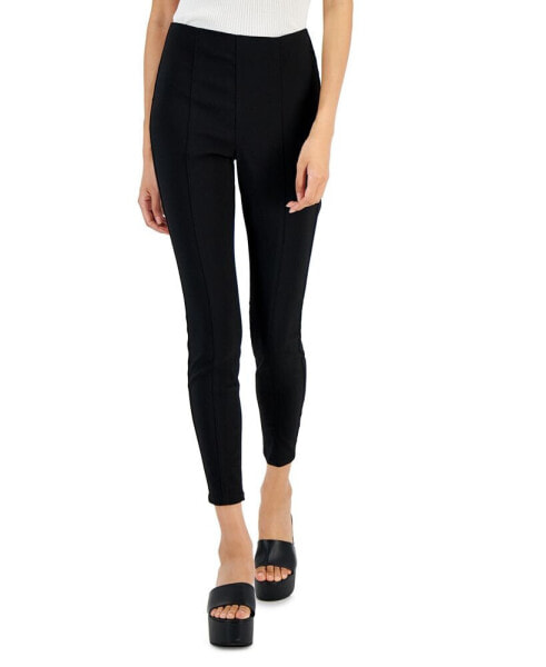 Juniors' Seam-Front Pull-On Skinny Jeans
