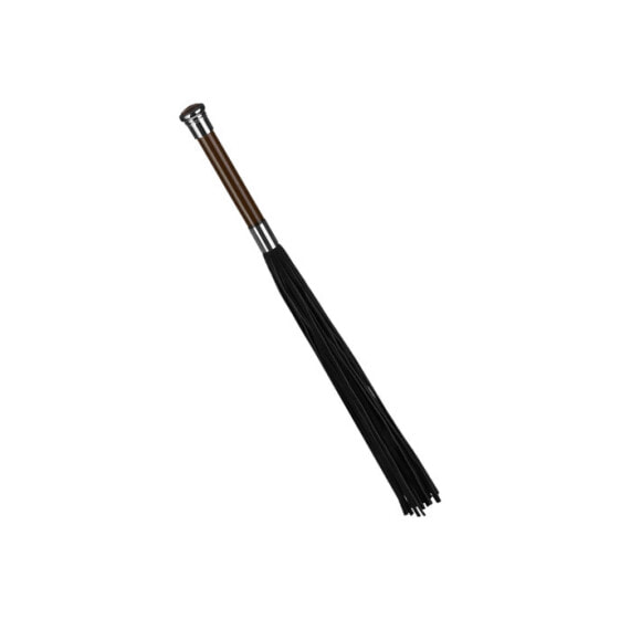 Suede Flogger With Glass Handle, 58 cm