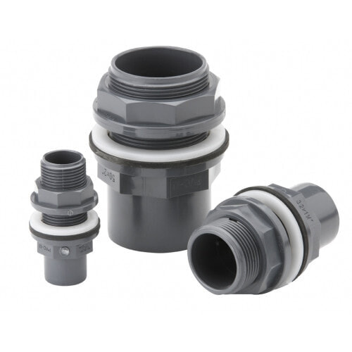 Соединитель FIAP GmbH 2487 Polyvinyl chloride (PVC) - Black, Grey - 11 cm - 9 cm