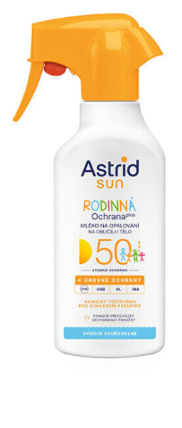 Sun SPF 50 family spray lotion 270 ml