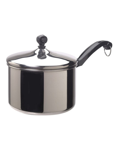 Кастрюля с крышкой Farberware Classic Series Stainless Steel 3-Qt.