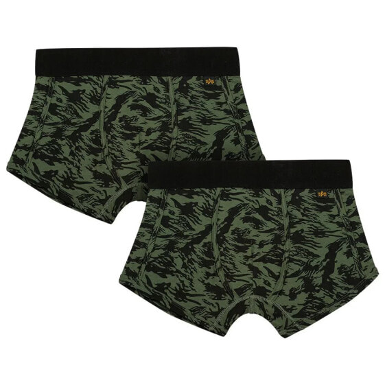 ALPHA INDUSTRIES Graphic All Over Print boxers 2 units