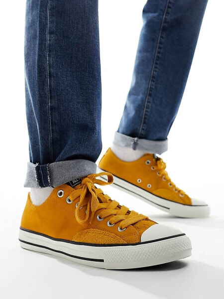 Converse Chuck Taylor All Star Ox trainers in sunflower yellow
