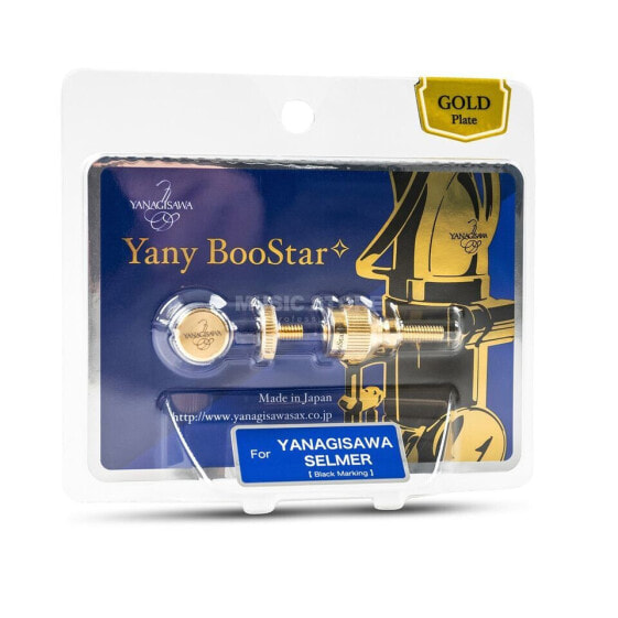 Yanagisawa S-BOGEN SCHRAUBE BooStar für Yana. und Selmer, vergoldet