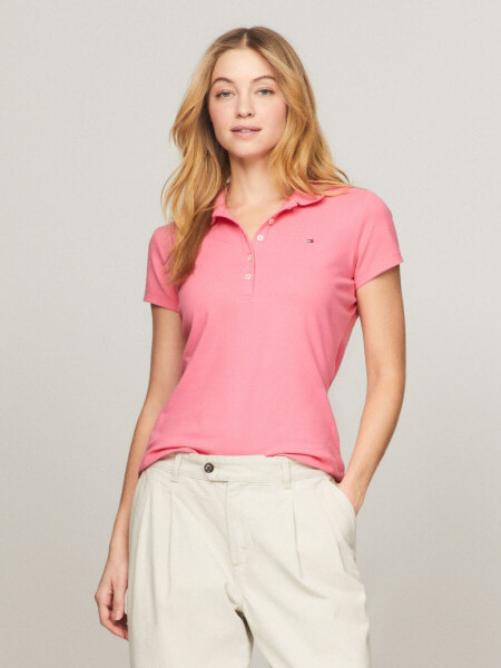 Slim Fit Stretch Cotton Polo