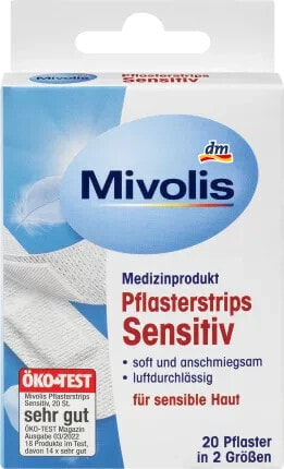 Pflasterstrips Sensitiv, 20 St