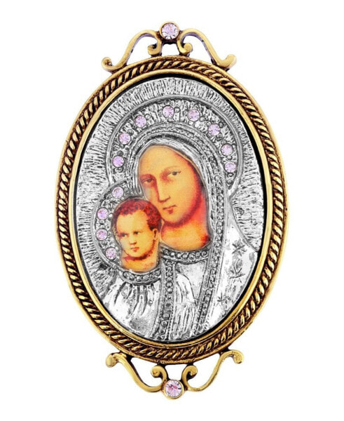 Брошь Symbols of Faith Iconica Mary Brooch