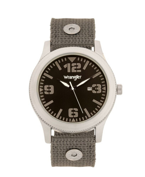 Часы Wrangler Silver Colored 57MM Watch
