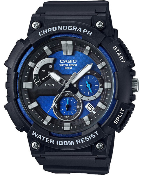 Часы Casio Men's Chrono Resin 535mm Black