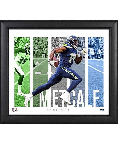 DK Metcalf Seattle Seahawks Framed 15" x 17" Player Panel Collage