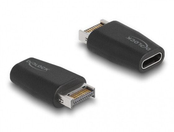 Адаптер USB Type-C (USB 3.2 Gen 2) - USB Type-A (USB 3.2 Gen 2) - цвет: черный - Delock 66059