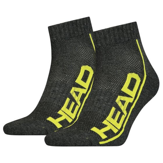 HEAD Performance Unisex Quarter short socks 2 pairs