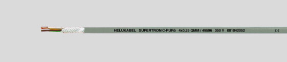 Helukabel 49585 Schleppkettenleitung S-TRONIC-PURö 4 x 0.14 mm² Grau 100 m