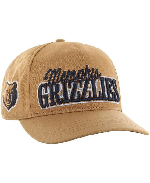 Men's Tan Memphis Grizzlies Barnes Hitch Adjustable Hat