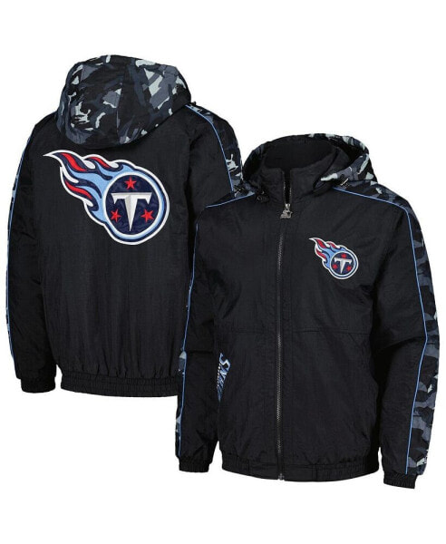 Men's Black Tennessee Titans Thursday Night Gridiron Full-Zip Hoodie Jacket