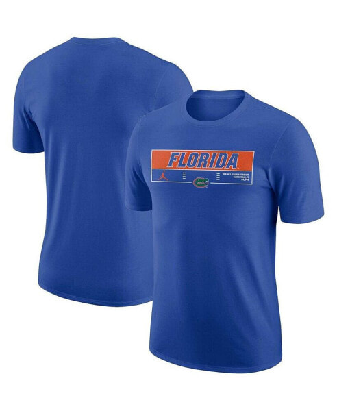 Men's Royal Florida Gators Wordmark Stadium T-shirt
