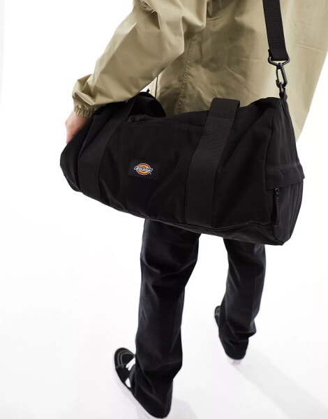 Dickies – Duck Canvas – Beuteltasche aus Leinen in Schwarz