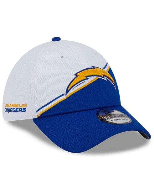 Бейсболка кепка New Era Los Angeles Chargers 2023 сине-белая 39THIRTY Flex Hat