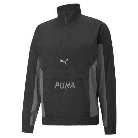Спортивная куртка PUMA Fit Woven Чёрный