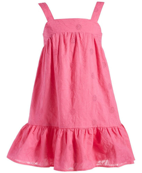 Платье для малышей Nannette из хлопка с ажурной талией