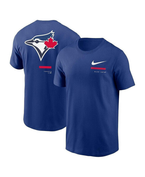 Men's Royal Toronto Blue Jays Over the Shoulder T-shirt