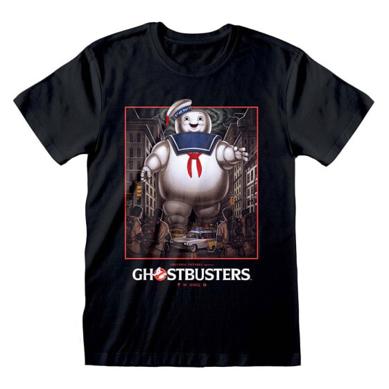 HEROES Official Ghostbusters Stay Puft Square short sleeve T-shirt