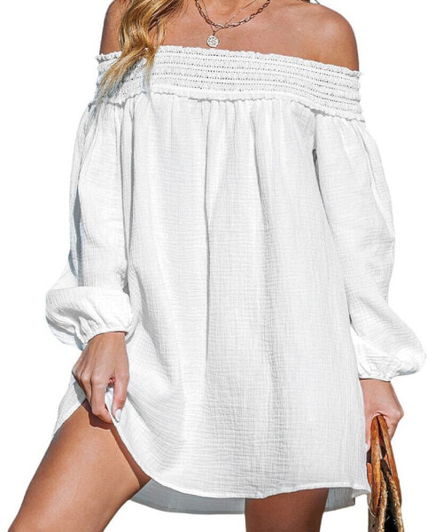 Women's Bare Bliss Off-Shoulder Cover-Up