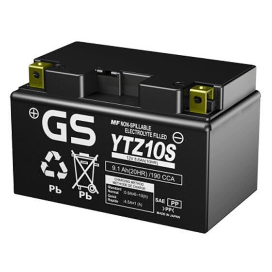 GS BATERIAS YTZ10S Gel Battery