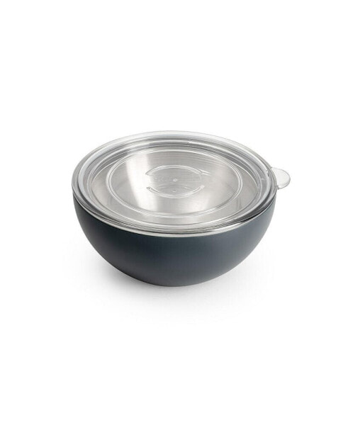 Vacuum-Insulated Double-Walled Copper-Lined Stainless Steel Large Serving Bowl, 2.5 Quarts