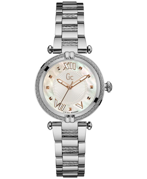 Women's Swiss Stainless Steel Bracelet Watch 32mm
