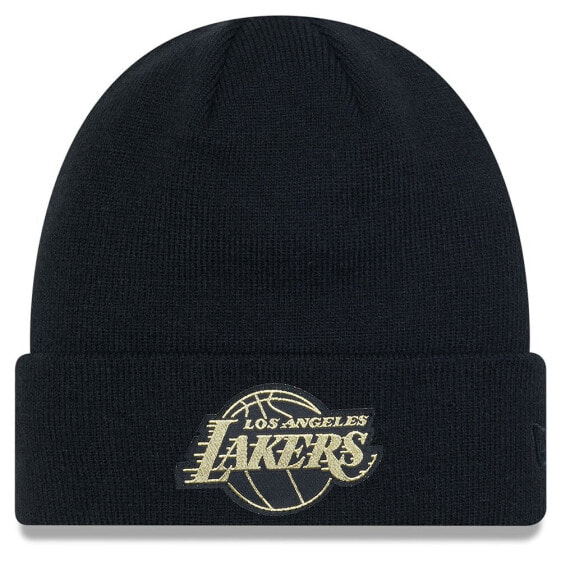 NEW ERA Metallic Badge Los Angeles Lakers Beanie