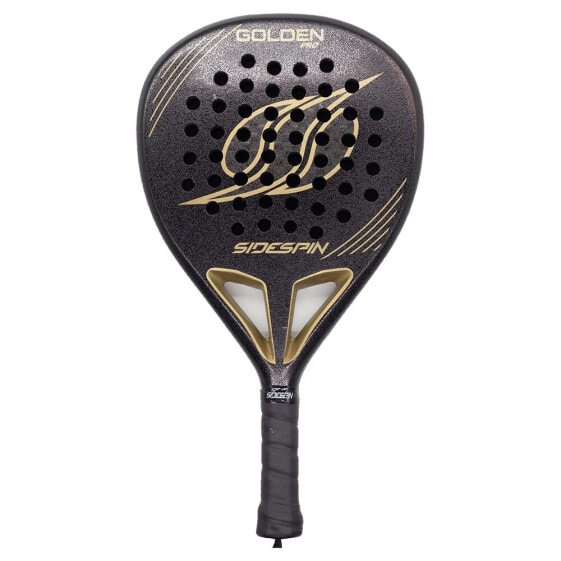 SIDESPIN SS Golden Pro 12K padel racket