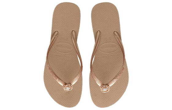 Тапочки Swarovski x Havaianas Slim Crystal Rings 4144519-3581