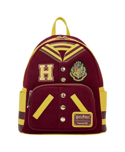 Men's and Women's Harry Potter Hogwarts Crest Varsity Jacket Mini Backpack