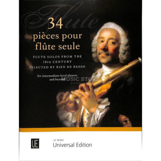 Universal Edition 34 pièces pour flûte seule