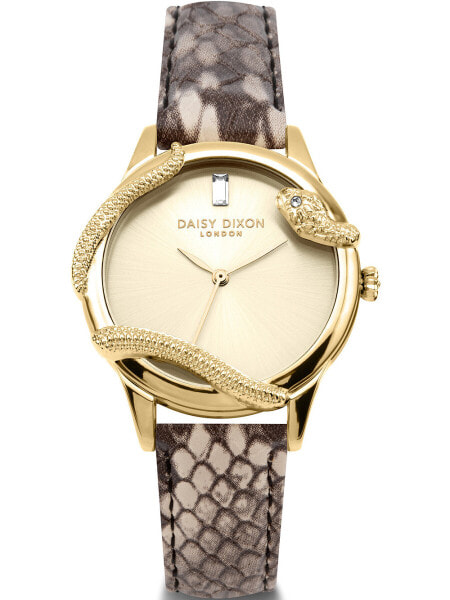 Часы Daisy Dixon Lily 35mm Gold Grey