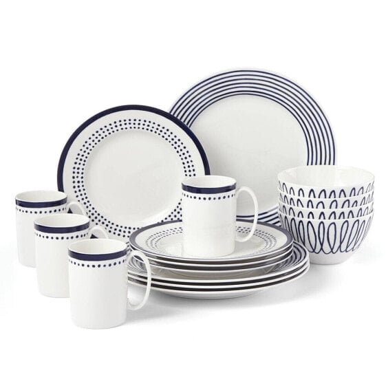 Charlotte Street East 16-PC Dinnerware Set, Service for 4