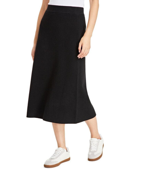 Women's Sweater-Knit Midi Skirt, Created for Macy's