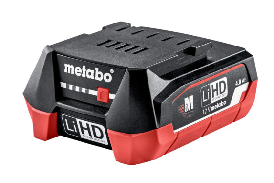 Metabo 625349000 - Battery - 4 Ah - 12 V - Metabo - Black,Red