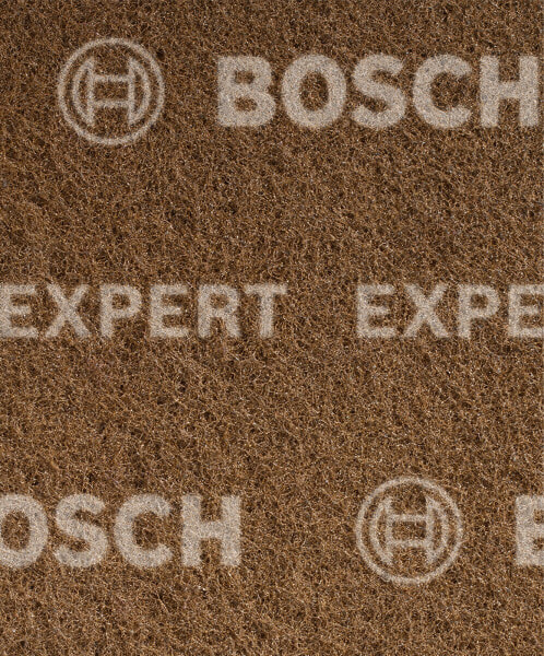 Bosch EXPERT N880 Vliespad zum Handschleifen, 115 x 140 mm, grob A, 2 Stück