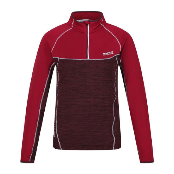 Куртка Regatta Hepley с флисовой подкладкой, темно-красная